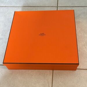 Hermes Signature Orange Gift Box